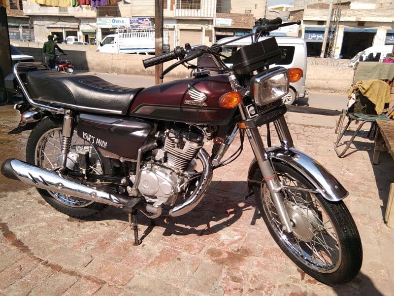 Honda 125 self start 6