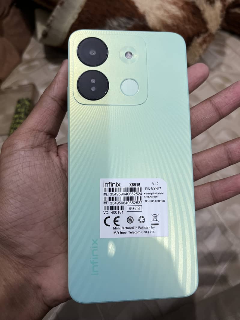 Infinix model X6516 urgent sell! Paise kaam krdunga! Thore bht 0