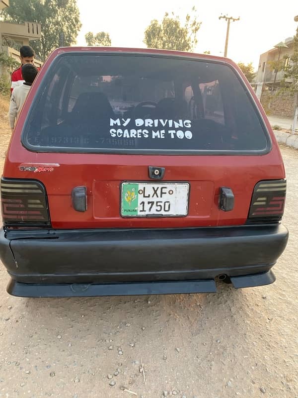 Suzuki Mehran VX 1997 For Sale Best Family Car 3