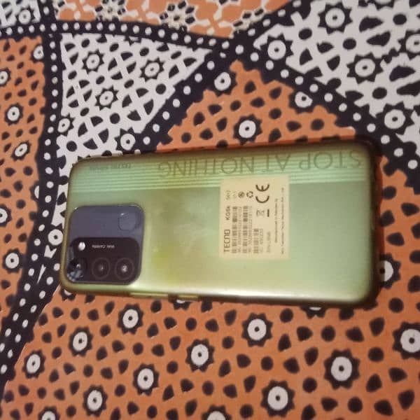 Tecno spark 8c iconic mobile with box in reasonable price 0