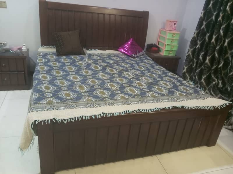 Pure wood bed set made of talli and kikar 11