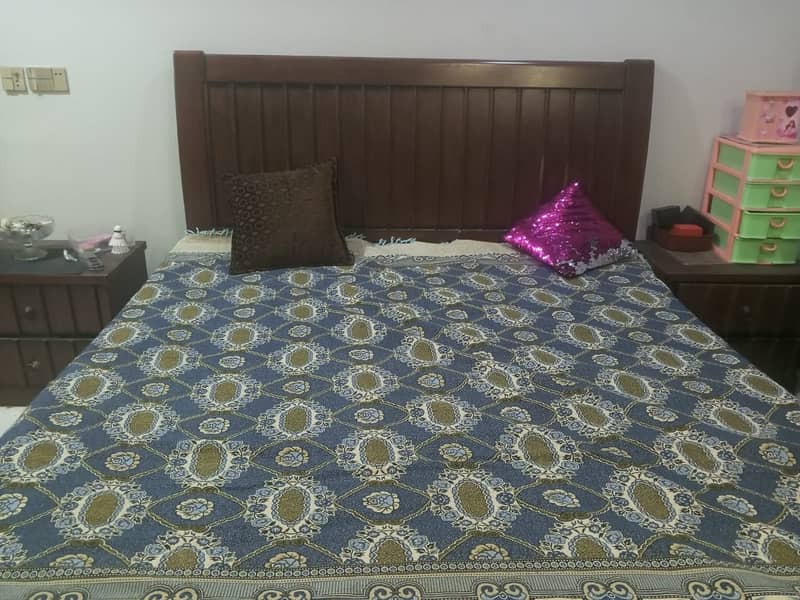 Pure wood bed set made of talli and kikar 12