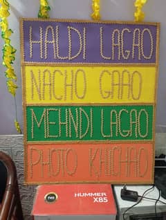 Mehndi lgao board