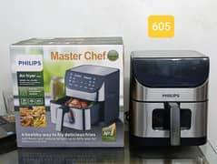 Philips LCD Touch Healthy Air Fryer - 7.0 Liter Capacity Master Chef