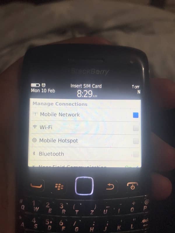 mobile best for hotspot and calls blackberry 6