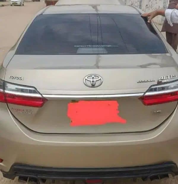 COROLLA ALTIS EXCHANGE/URGENT 4