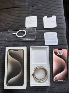 iPhone 15 Pro Max Natural Titanium 256GB NonPTA