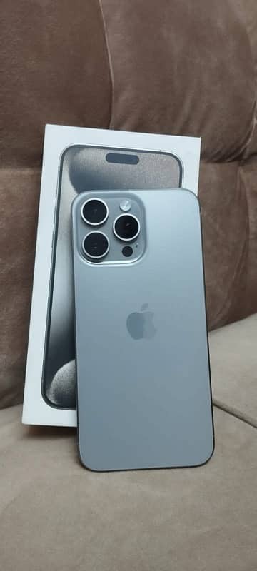 iPhone 15 Pro Max Natural Titanium 256GB NonPTA 4