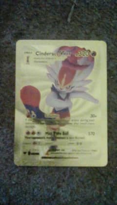 Cinderace pokemon card