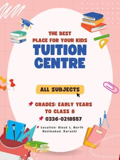 Home Tuition | All Subjects | Class 1-8 | North Nazimabad