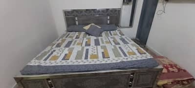 stainless Steel double Bed.