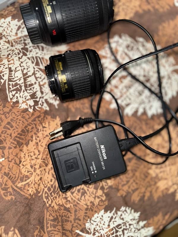 Nikon d5300 with 2 lenses. 13