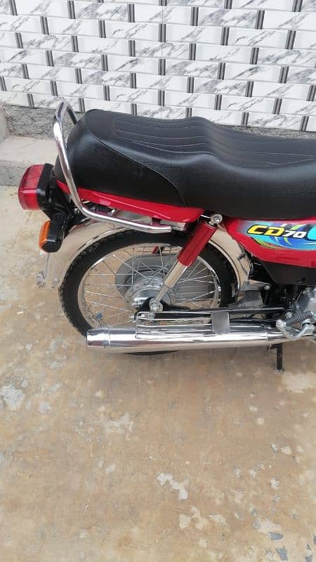 Honda cd70 red 2024 1