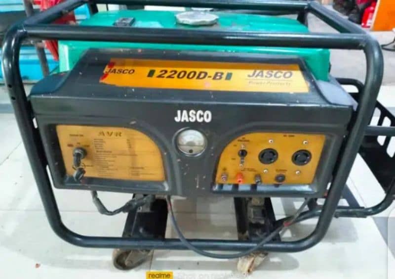 jasco slightly used 3.5kva generator 0