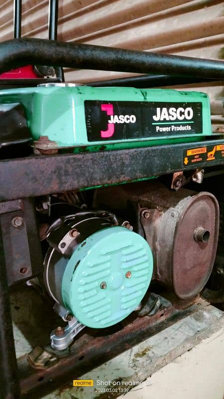 jasco slightly used 3.5kva generator 1