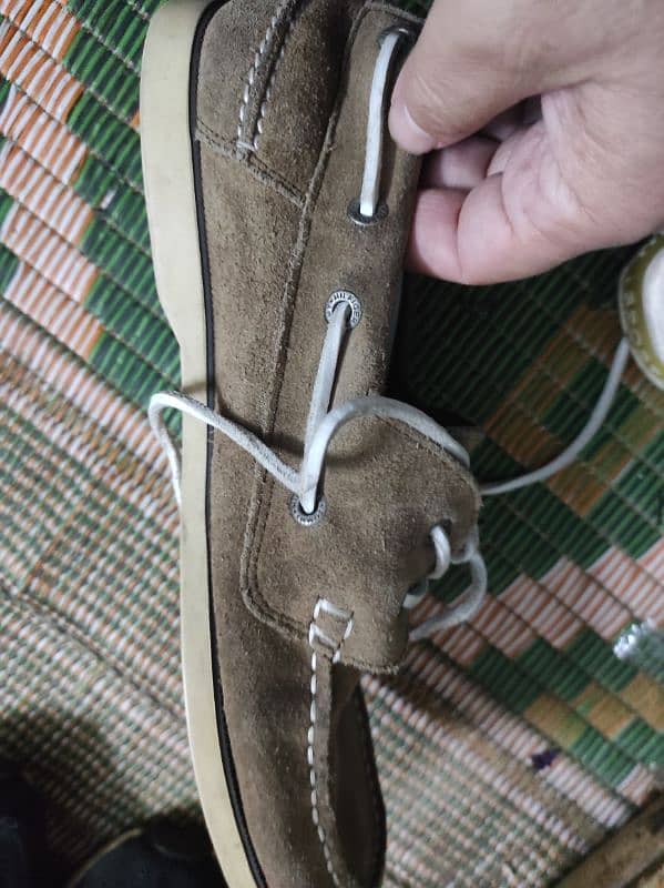 Tommy Hilfiger Suede Lace up boat shoes 5