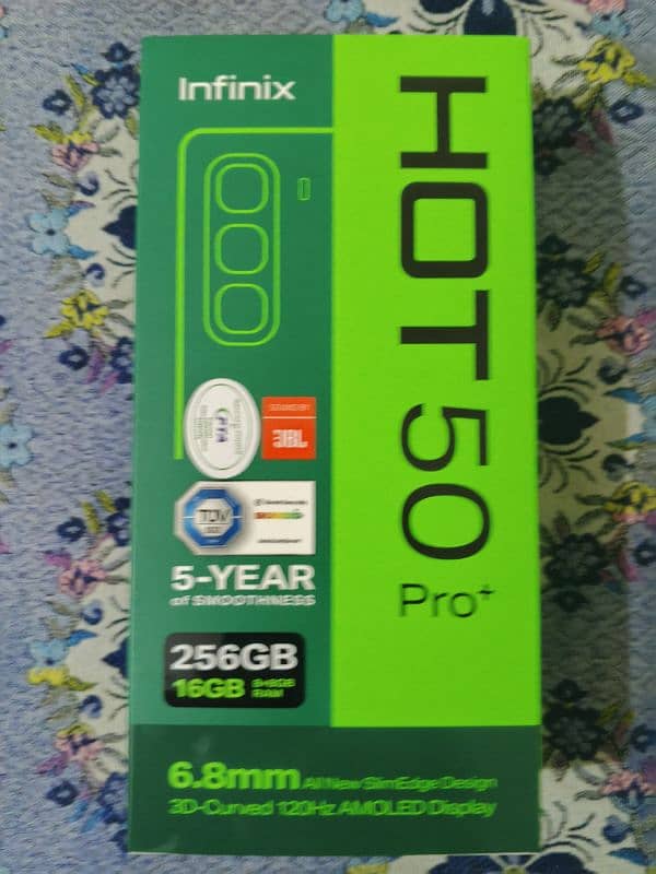 Infinix Hot 50 pro plus with box for sale 6