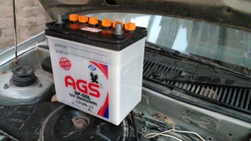 AGS 12v 30AH(20HR) Battery with Magic Eye indicator 4 days used only 6