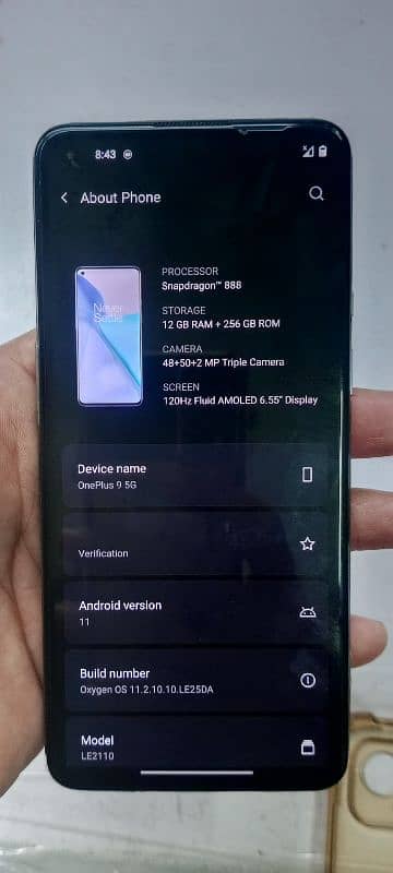 ONEPLUS 9 12/256 Condition 10/10  only in 60500 0