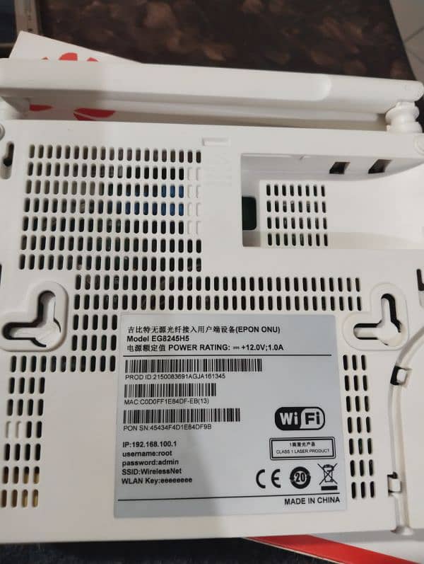 Huawei EG8245H5 OPTICAL NETWORK 1