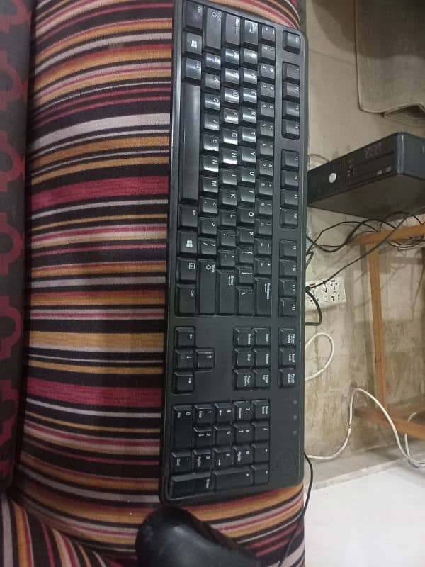 Black Coper Printer and desktop pc 7