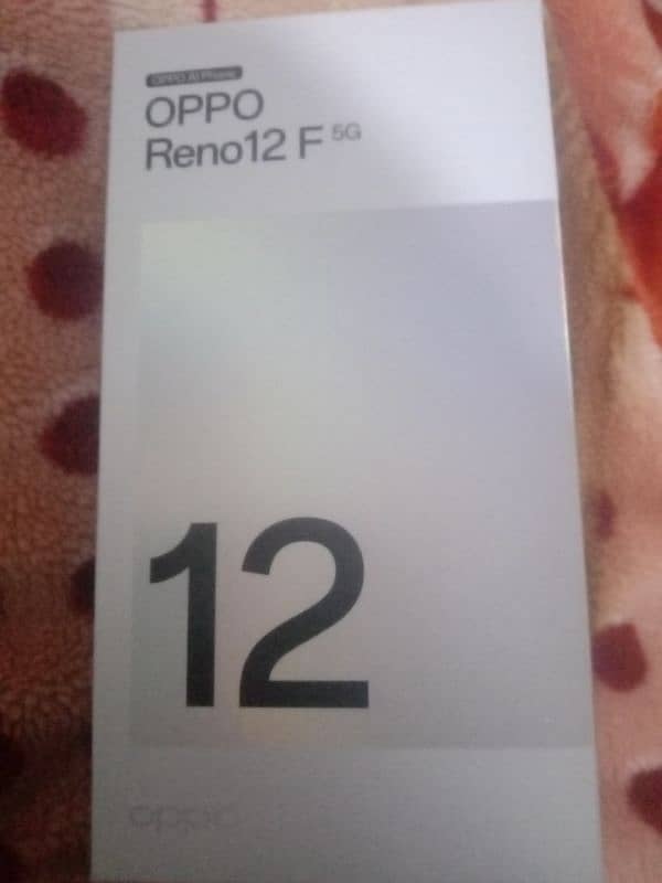 reno 12f  12GB 256GB 1