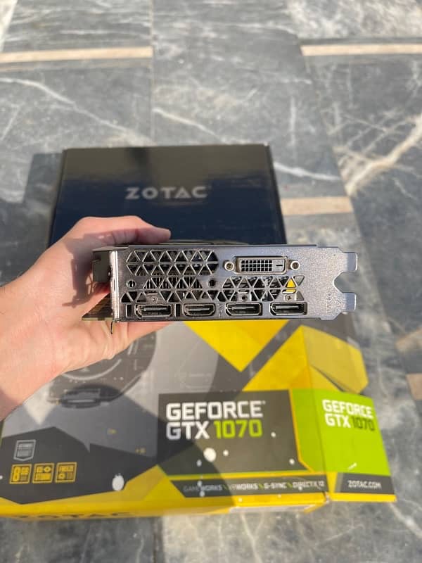 GTX 1070 8 GB with complete Box 1