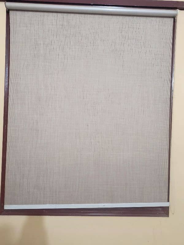 window roller blind fiber 4/5 width length 3