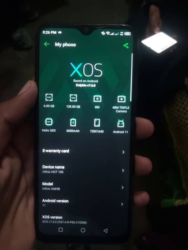 infinix hot 10s (exchange possible) 2