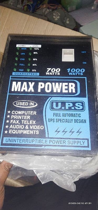 Max power company Brand new UPS 0