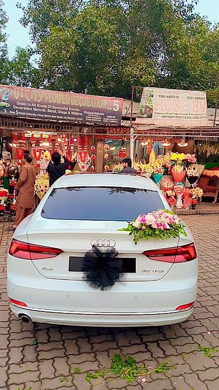 Audi A5 TFSI booking for wedding ceremony 1