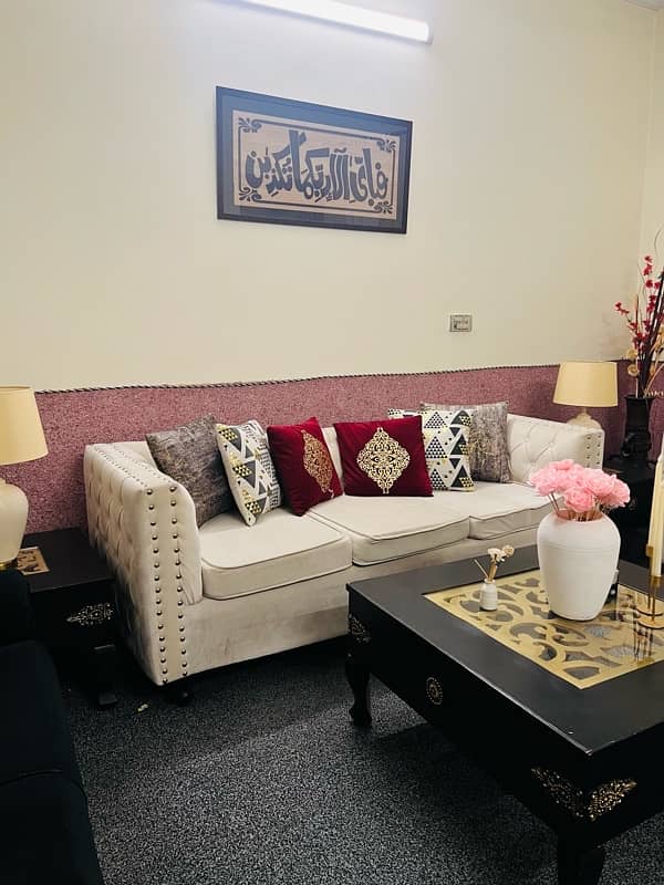 10 seater sofa set with table 4