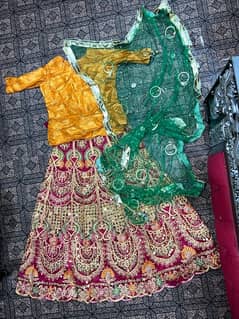 Mehndi Bridal Dress