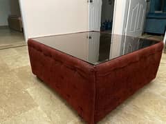 tufted table