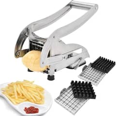 Potato Chips Making Machine Stainless Steel French Fry Potato Cutter