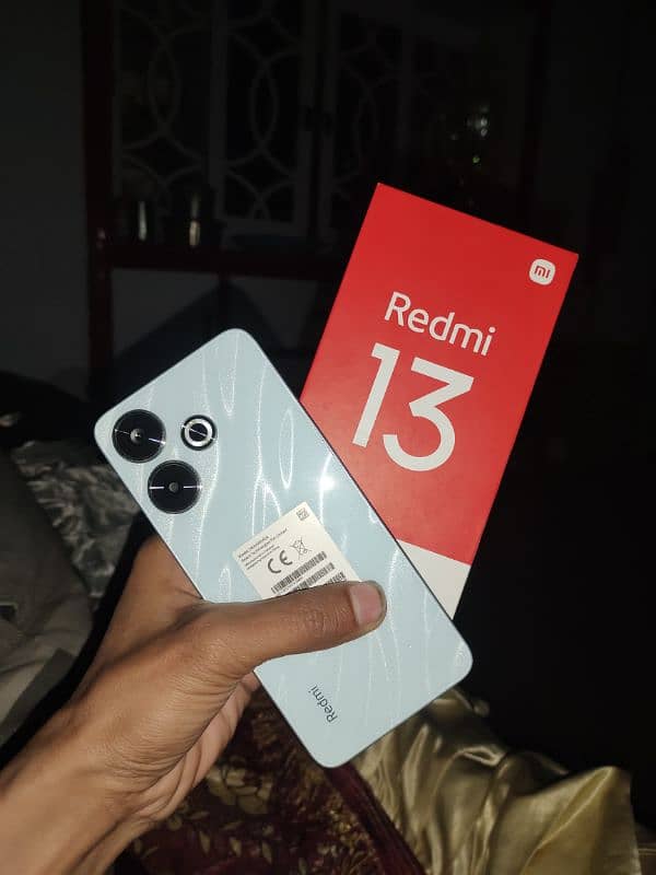 Redmi 13 full new only 25 days used 0