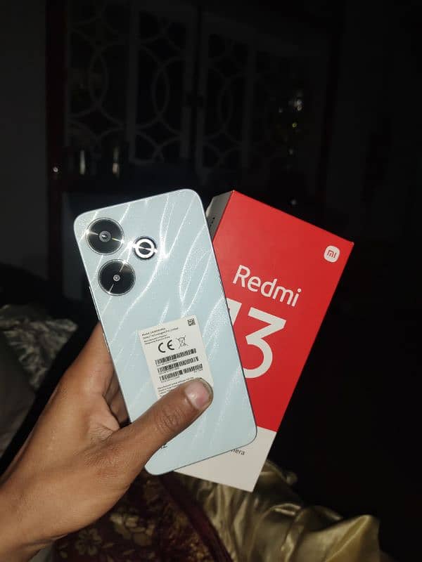 Redmi 13 full new only 25 days used 1