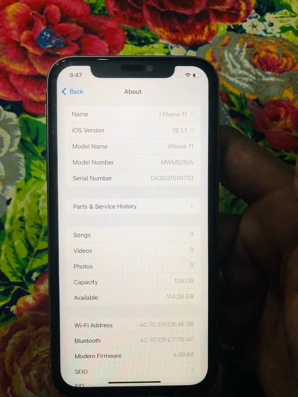 IPhone 11 NON PTA 128 GB All ok 4