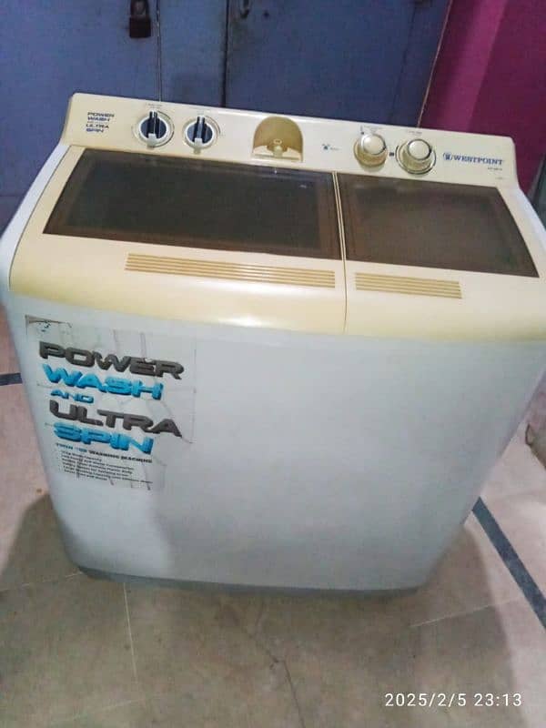 west point washing machine twin tub model no: 007 3