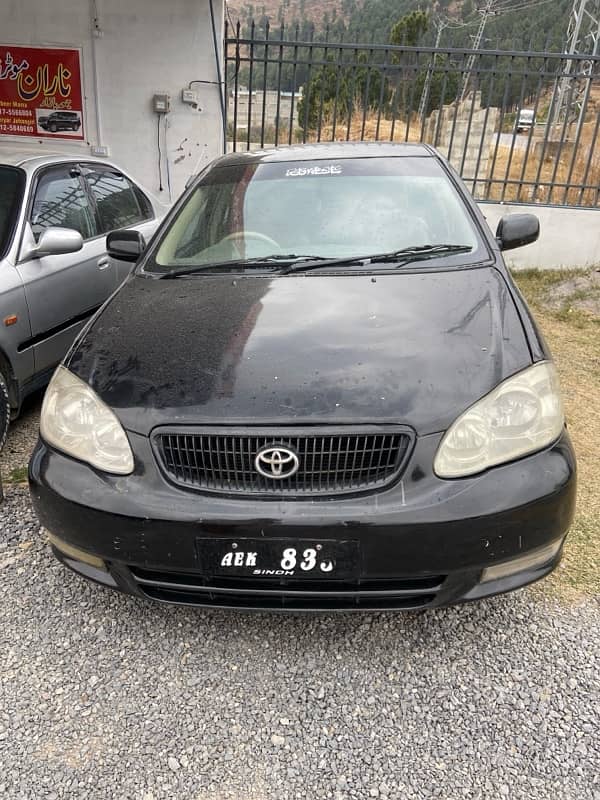 Toyota Corolla XLI 2002 0