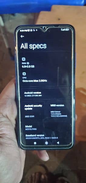 Redmi 9T 6/128gb all good available 5