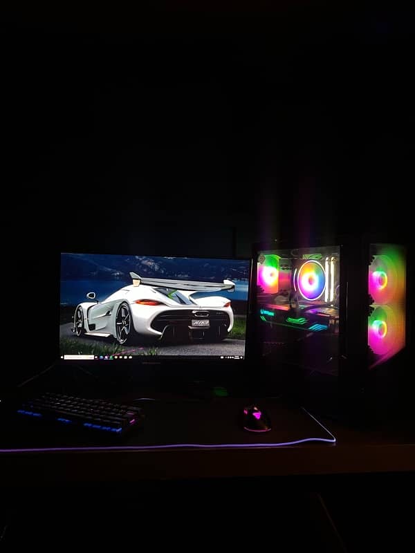 RTX 3070 GAMING PC AND MONITOR 1