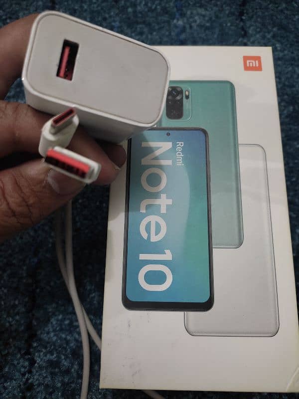 Redmi Note 10 with all original accessories 8