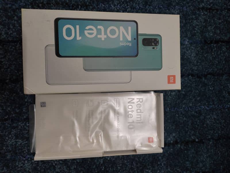 Redmi Note 10 with all original accessories 11