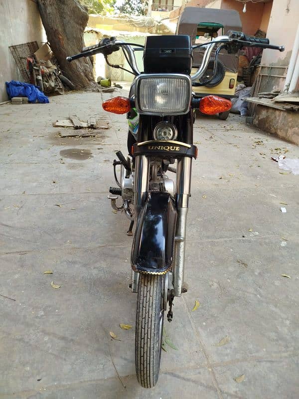 Unique 70cc bike model 2024 Genuine condition for contact 0334-3489528 5