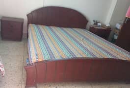 King size double bed with mattress