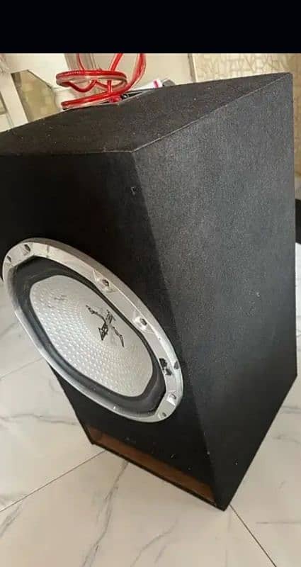 Sony Xplod Sub Woofer (2000W] L-Box + Almani Amplifier (3000 watts) 2