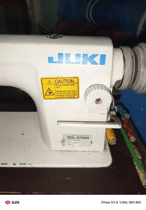 juki machine new condition and original motar or padal 6