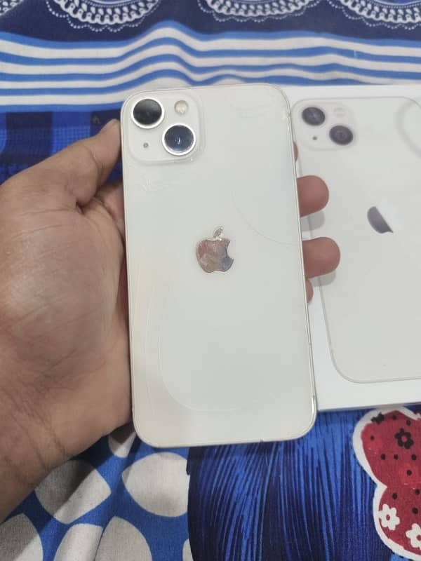 iPhone 13 128GB white colour urgent sale 3