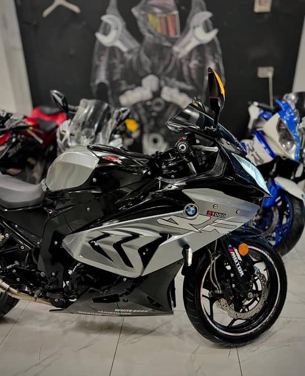 BMW S1000RR replica 400cc Dual cylinder Heavy bike 0